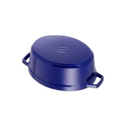 Staub Cocotte 29 Cm, Ovale, Bleu Intense, Fonte 11 Staub Cocotte 29 Cm, Ovale, Bleu Intense, Fonte -Staub Soldes Magasin 40510 288 0 6