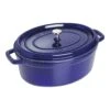 Staub Cocotte 31 Cm, Ovale, Bleu Intense, Fonte -Staub Soldes Magasin 40510 289 1