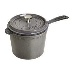 Staub Casserolette 18 Cm, Fonte, Gris Graphite -Staub Soldes Magasin 40510 316 0 2