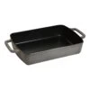 Staub Plat Empilable 30 X 20 Cm, Fonte