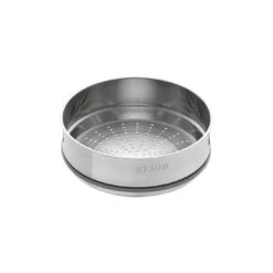 Staub Cocotte Avec Panier Vapeur 26 Cm, Rond(e), Noir, Fonte 9 Staub Cocotte Avec Panier Vapeur 26 Cm, Rond(e), Noir, Fonte -Staub Soldes Magasin 40510 606 0 6
