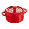Staub Mini Cocotte 10 Cm, Rond(e), Cerise, Céramique -Staub Soldes Magasin 40510 785 0 1
