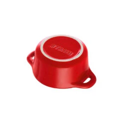 Staub Mini Cocotte 10 Cm, Rond(e), Cerise, Céramique -Staub Soldes Magasin 40510 785 0 5