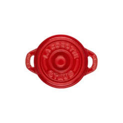 Staub Mini Cocotte 10 Cm, Rond(e), Cerise, Céramique -Staub Soldes Magasin 40510 785 0 7
