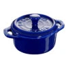 Staub Mini Cocotte 10 Cm, Rond(e), Bleu Intense, Céramique -Staub Soldes Magasin 40510 786 0 1
