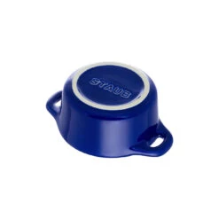 Staub Mini Cocotte 10 Cm, Rond(e), Bleu Intense, Céramique -Staub Soldes Magasin 40510 786 0 5