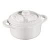 Staub Mini Cocotte 10 Cm, Rond(e), Blanc Pur, Céramique -Staub Soldes Magasin 40511 083 0 1