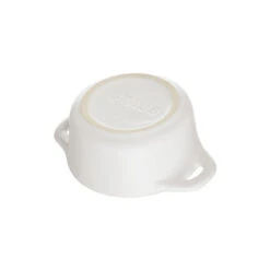 Staub Mini Cocotte 10 Cm, Rond(e), Blanc Pur, Céramique -Staub Soldes Magasin 40511 083 0 5