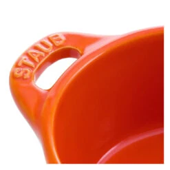 Staub Mini Cocotte 10 Cm, Rond(e), Orange, Céramique -Staub Soldes Magasin 40511 085 0 4