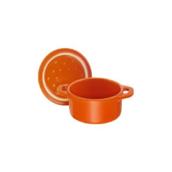 Staub Mini Cocotte 10 Cm, Rond(e), Orange, Céramique -Staub Soldes Magasin 40511 085 0 6