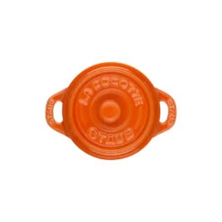Staub Mini Cocotte 10 Cm, Rond(e), Orange, Céramique -Staub Soldes Magasin 40511 085 0 7