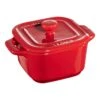 Staub Ensemble De Cocottes Avec Couvercle 2-pcs, Carré(e), Cerise, Céramique -Staub Soldes Magasin 40511 098 0 2