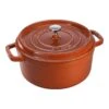 Staub Cocotte 24 Cm, Rond(e), Cannelle, Fonte