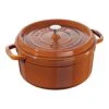 Staub Cocotte 26 Cm, Rond(e), Cannelle, Fonte