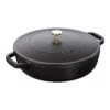Staub Sauteuse Chistera 28 Cm, Fonte -Staub Soldes Magasin 40511 472 0 1