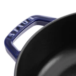 Staub Sauteuse Chistera 24 Cm, Fonte -Staub Soldes Magasin 40511 476 0 6