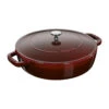 Staub Sauteuse Chistera 28 Cm, Fonte -Staub Soldes Magasin 40511 513 0 1