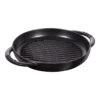 Staub Pure Gril 23 Cm, Rond(e), Noir, Fonte -Staub Soldes Magasin 40511 520 0 1