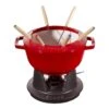 Staub Service à Fondue 20 Cm, Cerise -Staub Soldes Magasin 40511 975 0 1