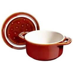 Staub Mini Cocotte 10 Cm, Rond(e), Cuivre Antique, Céramique 13 Staub Mini Cocotte 10 Cm, Rond(e), Cuivre Antique, Céramique -Staub Soldes Magasin 40511 999 0 1