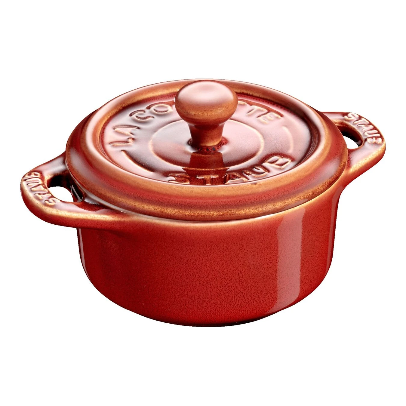 Staub Mini Cocotte 10 Cm, Rond(e), Cuivre Antique, Céramique 3 Staub Mini Cocotte 10 Cm, Rond(e), Cuivre Antique, Céramique