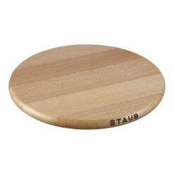 Staub Dessous-de-plat Magnétique 23 Cm, Rond(e), Hêtre