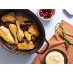 Staub Cocotte 33 Cm, Ovale, Grenadine, Fonte -Staub Soldes Magasin 424420853