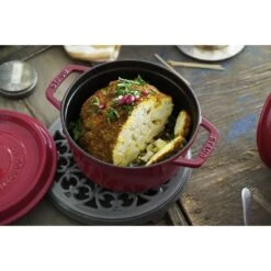 Staub Cocotte 20 Cm, Rond(e), Cerise, Fonte 9 Staub Cocotte 20 Cm, Rond(e), Cerise, Fonte -Staub Soldes Magasin 750032473
