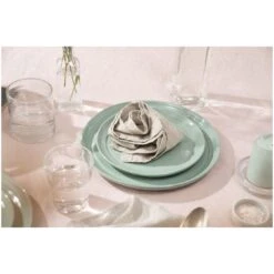 Staub Assiette Basse 20 Cm, Céramique, Sauge 10 Staub Assiette Basse 20 Cm, Céramique, Sauge -Staub Soldes Magasin 750052313