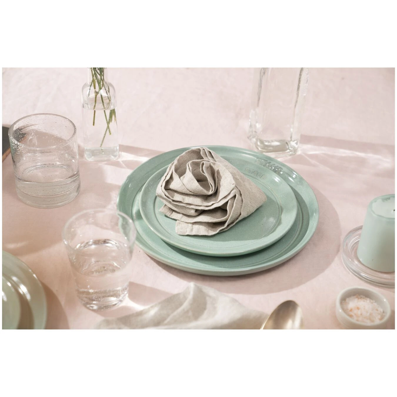 Staub Assiette Basse 20 Cm, Céramique, Sauge 6 Staub Assiette Basse 20 Cm, Céramique, Sauge – Image 4