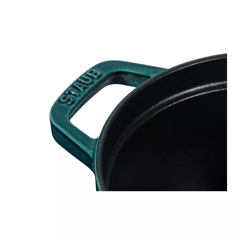 Staub Cocotte En Fonte Emaillée Ovale Bleu La Mer Majolique D31 5,5L 9 Staub Cocotte En Fonte Emaillée Ovale Bleu La Mer Majolique D31 5,5L – Image 7