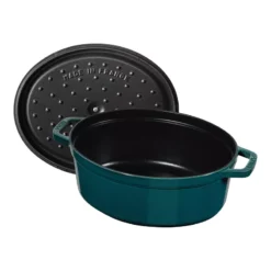 Staub Cocotte En Fonte Emaillée Ovale Bleu La Mer Majolique D31 5,5L 21 Staub Cocotte En Fonte Emaillée Ovale Bleu La Mer Majolique D31 5,5L -Staub Soldes Magasin cocotte en fonte emaillee ovale bleu la mer majolique d31 55l 9