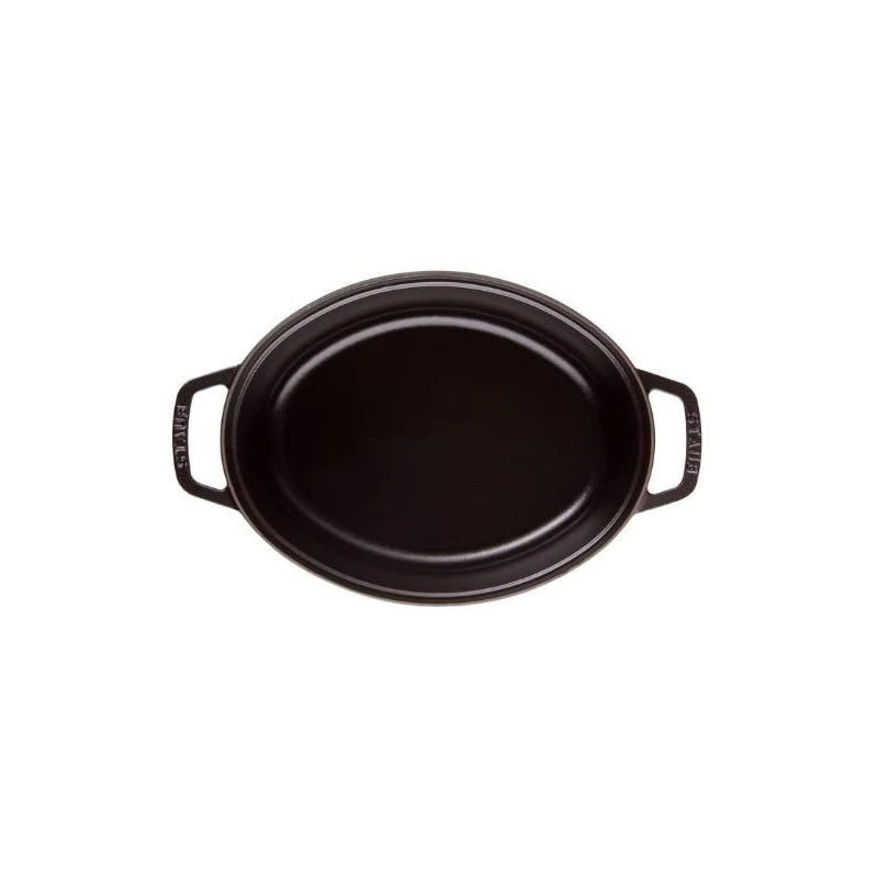 Cocotte En Fonte Emaillée Ovale Staub NOIR D29 4,3L 6 Cocotte En Fonte Emaillée Ovale Staub NOIR D29 4,3L – Image 4