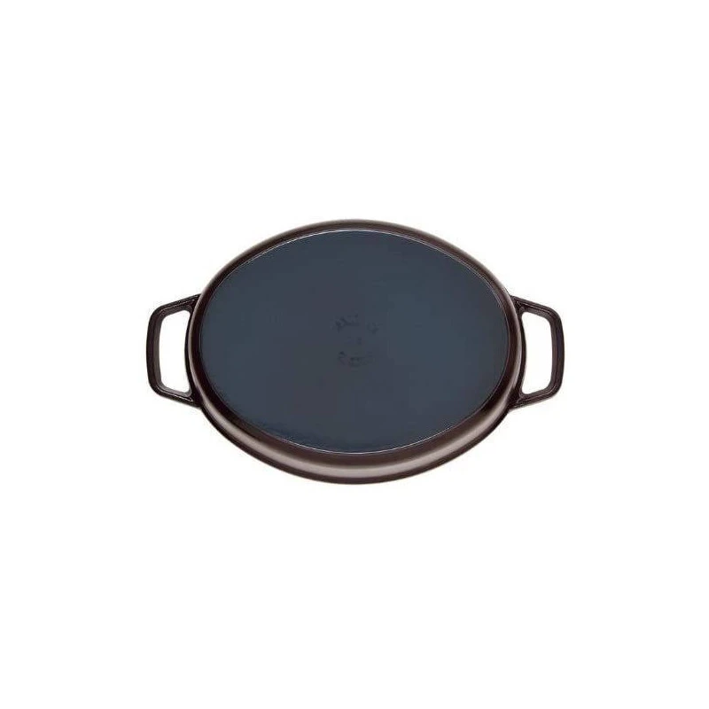 Cocotte En Fonte Emaillée Ovale Staub NOIR D37 8L 22 Cocotte En Fonte Emaillée Ovale Staub NOIR D37 8L – Image 20