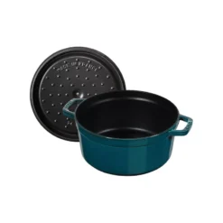 Cocotte En Fonte Emaillée Ronde Staub Bleu La Mer Majolique D28 6.70L 27 Cocotte En Fonte Emaillée Ronde Staub Bleu La Mer Majolique D28 6.70L -Staub Soldes Magasin cocotte en fonte emaillee ronde staub gris graphite d28 670l 11