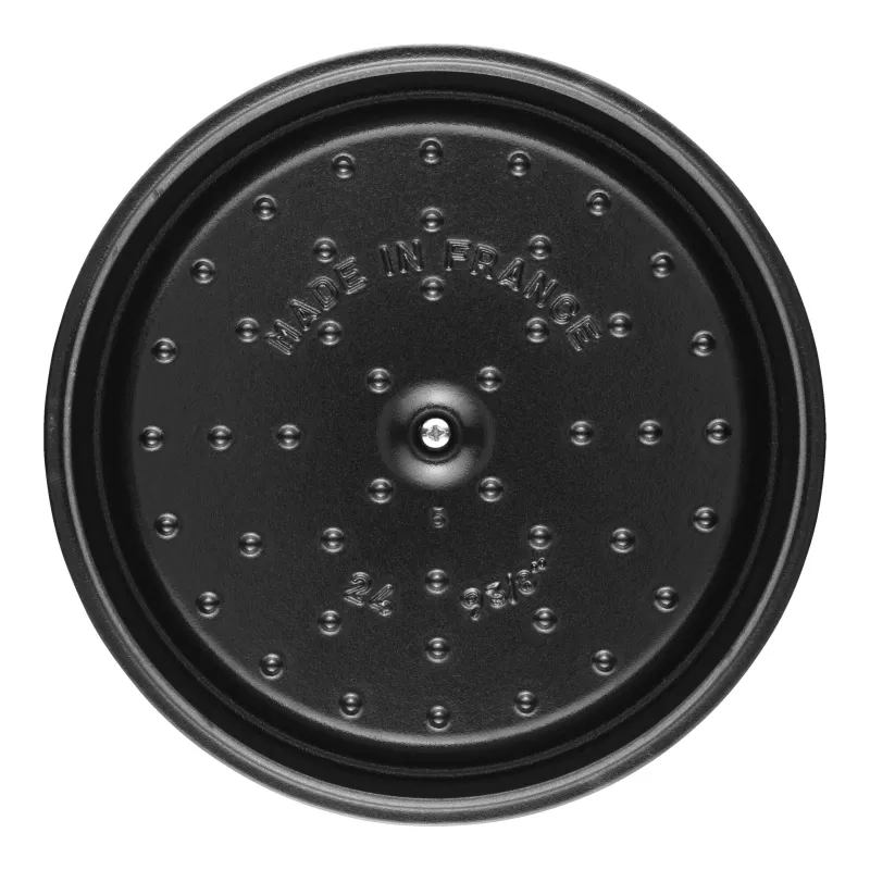 Cocotte En Fonte Emaillée Ronde Staub JAUNE CITRON D24 3,79L 14 Cocotte En Fonte Emaillée Ronde Staub JAUNE CITRON D24 3,79L – Image 12