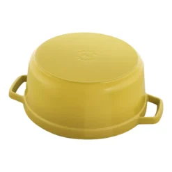 Cocotte En Fonte Emaillée Ronde Staub JAUNE CITRON D24 3,79L 17 Cocotte En Fonte Emaillée Ronde Staub JAUNE CITRON D24 3,79L -Staub Soldes Magasin cocotte en fonte emaillee ronde staub jaune citron d24 379l nvs 3