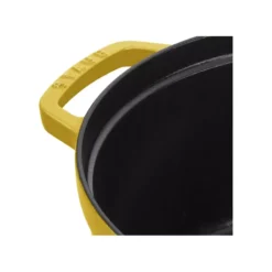 Cocotte En Fonte Emaillée Ronde Staub JAUNE CITRON D28 6.70L 24 Cocotte En Fonte Emaillée Ronde Staub JAUNE CITRON D28 6.70L -Staub Soldes Magasin cocotte en fonte emaillee ronde staub jaune citron d28 670l nvs 10