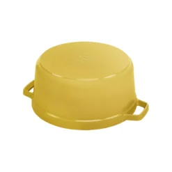 Cocotte En Fonte Emaillée Ronde Staub JAUNE CITRON D28 6.70L 25 Cocotte En Fonte Emaillée Ronde Staub JAUNE CITRON D28 6.70L -Staub Soldes Magasin cocotte en fonte emaillee ronde staub jaune citron d28 670l nvs 11