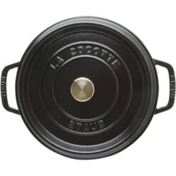 Cocotte En Fonte Emaillée Ronde Staub NOIR D28 6.70L 40 Cocotte En Fonte Emaillée Ronde Staub NOIR D28 6.70L -Staub Soldes Magasin cocotte en fonte emaillee ronde staub noir d28 670l 18