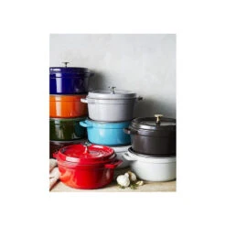 Cocotte En Fonte Emaillée Ronde Staub ROUGE CERISE D24 3.79 L 27 Cocotte En Fonte Emaillée Ronde Staub ROUGE CERISE D24 3.79 L -Staub Soldes Magasin cocotte en fonte emaillee ronde staub rouge cerise d24 379 l 5