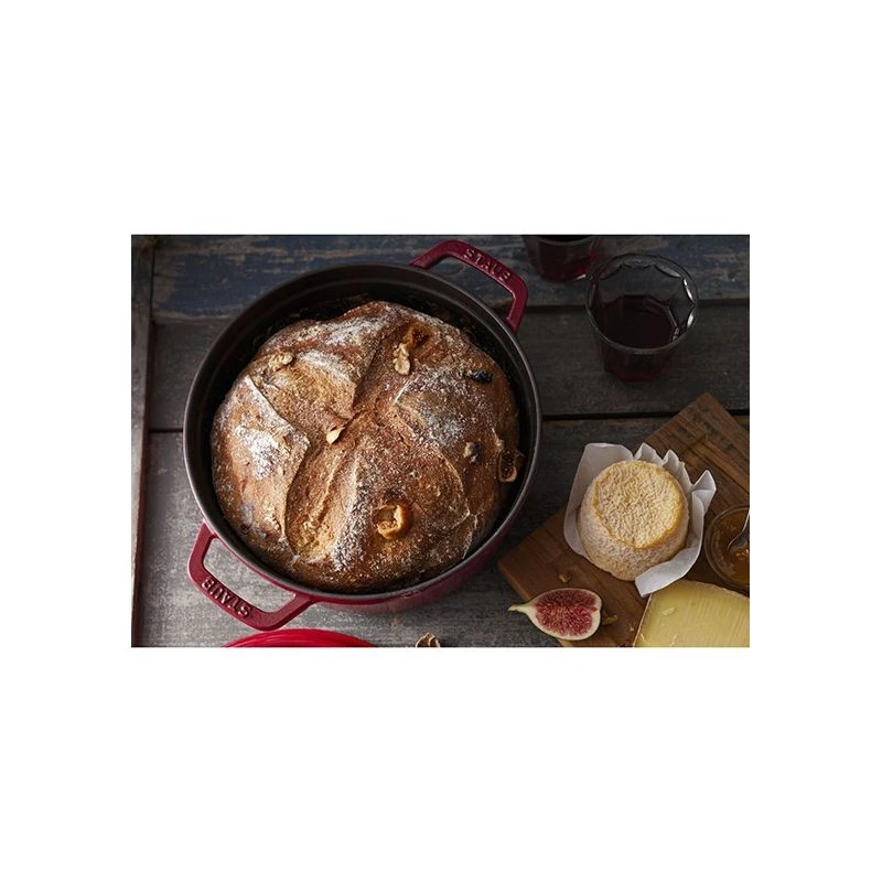 Cocotte En Fonte Emaillée Ronde Staub ROUGE CERISE D24 3.79 L 14 Cocotte En Fonte Emaillée Ronde Staub ROUGE CERISE D24 3.79 L – Image 12