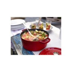 Cocotte En Fonte Emaillée Ronde Staub ROUGE CERISE D26 5.25 L 39 Cocotte En Fonte Emaillée Ronde Staub ROUGE CERISE D26 5.25 L -Staub Soldes Magasin cocotte en fonte emaillee ronde staub rouge cerise d26 525 l 10