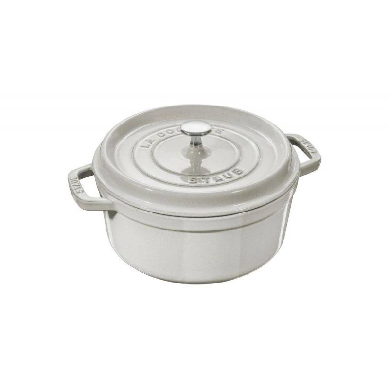 Cocotte En Fonte Emaillée Ronde Staub Truffe D 28 6.70L 4 Cocotte En Fonte Emaillée Ronde Staub Truffe D 28 6.70L – Image 2
