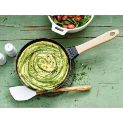 Poêle En Fonte émaillée Noire Manche Bois D20 STAUB 9 Poêle En Fonte émaillée Noire Manche Bois D20 STAUB -Staub Soldes Magasin poele en fonte emaillee noire manche bois d20 staub 3